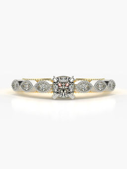 Valanova - Hallmarked 18K Gold Certified Lab Grown Diamond Ring
