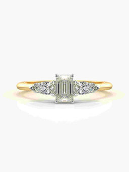 Valanova - Hallmarked 18K Gold Certified Lab Grown Diamond Ring