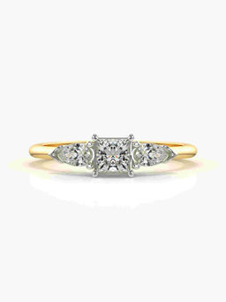 Valanova - Hallmarked 14K Gold Certified Lab Grown Diamond Ring
