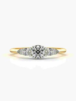 Valanova - Hallmarked 14K Gold Certified Lab Grown Diamond Ring