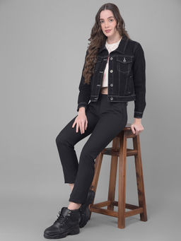 CRIMSOUNE CLUB - Womens Black Light Weight Jacket