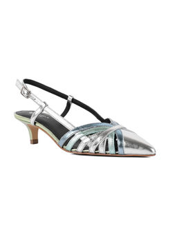 Vanilla Moon - Women Silver Slingback Sandal