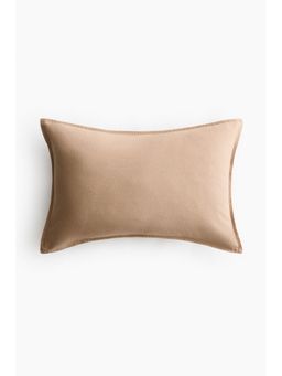 H&M - Brown Linen-blend cushion cover