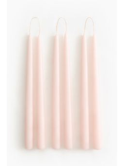 H&M - Pink 6-pack taper candles