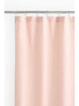 H&M - Pink Muslin shower curtain