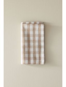 H&M - Beige 4-pack cotton napkins