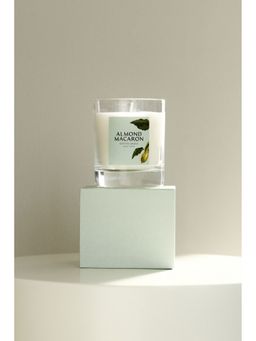 H&M - Green Scented candle in glass holder