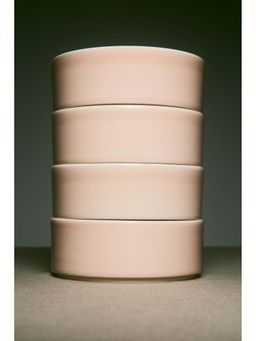 H&M - Pink 2-pack small stoneware bowls