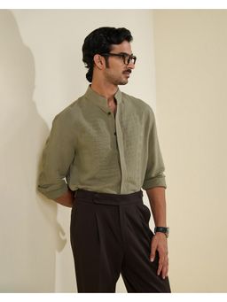 S&N by Shantnu Nikhil - Men Green Shirt