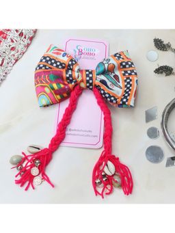 Soho Boho Studio - Multi-Color Tassel Hair Bow