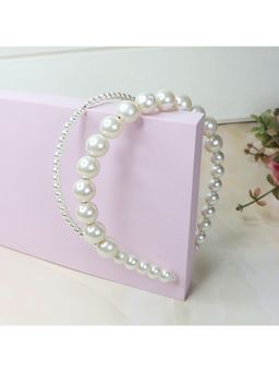 Soho Boho Studio - White Double Pearl Hairband