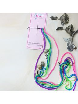 Soho Boho Studio - Multi-Color Tassel Hyppie Hair Pin