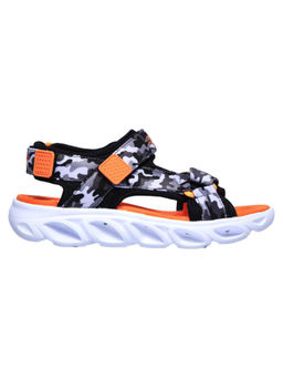 SKECHERS - Boys Hypno-Splash - Sun Breaks Black LED Sandals