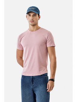 Snitch - Pink Solid Regular T-Shirt
