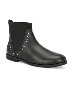 EL PASO - Premium Black Women Chelsea Durable Boots