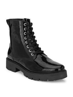 EL PASO - Women's Black Pro Guard Ankle Casual Boots