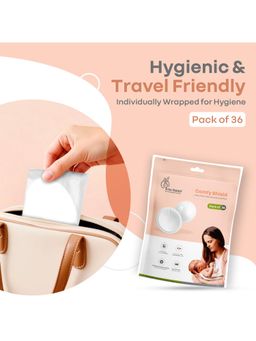 R for Rabbit - Comfy Shield Breast Pads White BPCSW01 (Pack of 36)