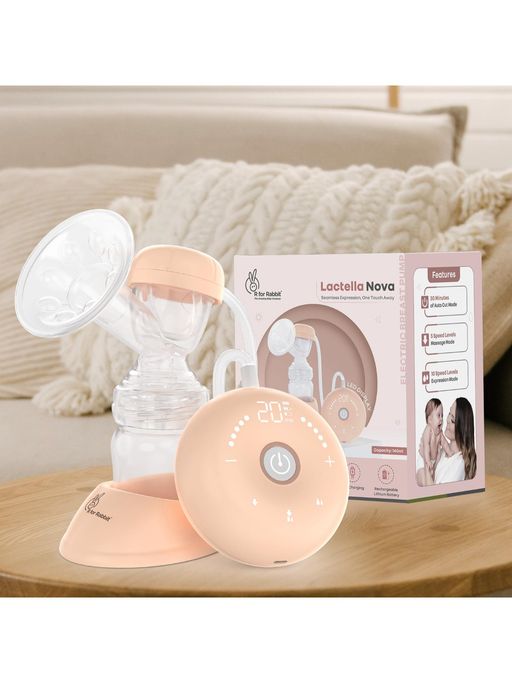 R for Rabbit Lactella Nova Breast Pump Peach BPLTNP11