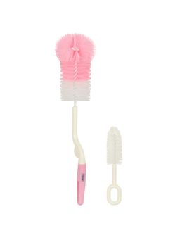 Hopop - Bottle & Nipple Cleaning Brush Pink