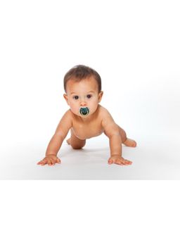 R for Rabbit - Tusky Pacifier-L Nibblers Pacifiers Teethers and Rattles Green PFTSGL1