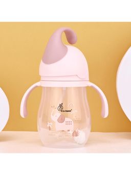 R for Rabbit - Trunky Straw Sipper Peach Pink SSTPP01