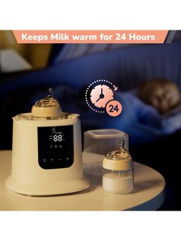 R for Rabbit - Hot Bot Smart Sterilizers and Bottle Warmer White WRHBSW03
