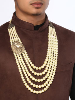 Cosa Nostraa - Antique Bronze Toned Mala