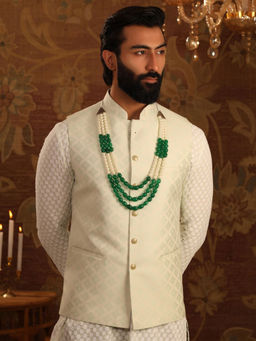 Cosa Nostraa - White Green Grace Mala