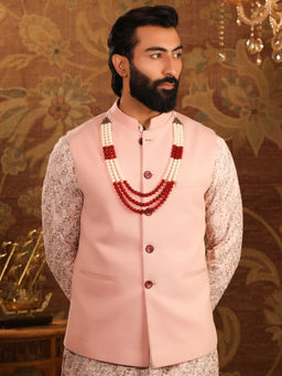 Cosa Nostraa - Dainty White Red Mala