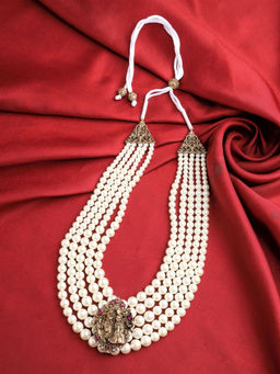 Cosa Nostraa - Radhe Krishna White Mala