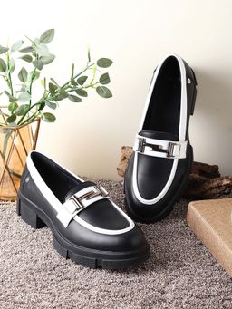 Yoho - Women Black Stella 001 Slip On Loafers