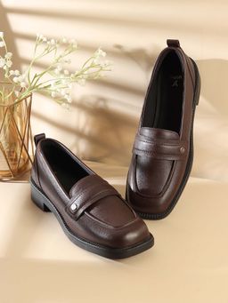 Yoho - Women Brown Stella 002 Slip On Loafers