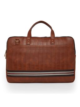 MBOSS - Faux Leather 15.6 Inch Laptop Messenger Bag