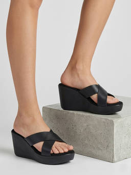 SOLE TO SOUL - Stylish Smart Casual Wedges Heels With Comfort Sole