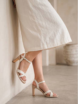 SOLE TO SOUL - Classic Smart Casual Cushioned Block Sandals Heels