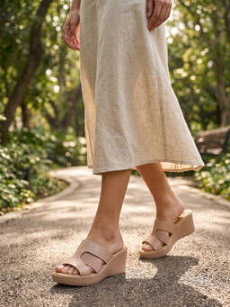 SOLE TO SOUL - Comfortable Smart Casual Wedges Heels