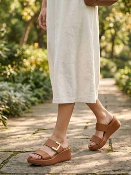 SOLE TO SOUL - Daily Soft Sole Comfort Walking Sandals