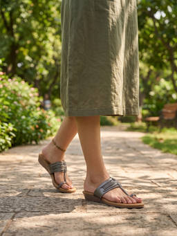 SOLE TO SOUL - Daily Wear Open Toe Premium Cushion Comfort Kolhapuris