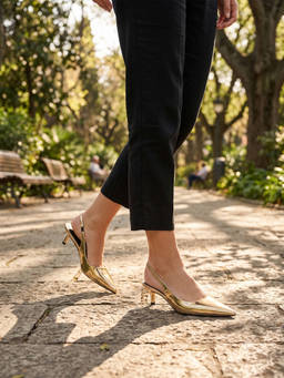 SOLE TO SOUL - Premium Comfortable Kitten Sandals Heels