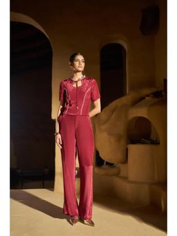 nona - Eesh Ruffled Neck Co-Ord