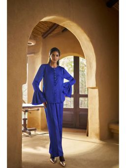 nona - Eesh Cobalt Majesty Co-Ord Set