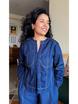 Babhru - Desi Blue Beat Jacket