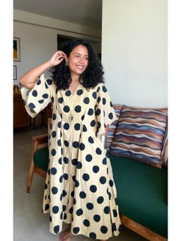 Babhru - Timeless Dots Printed Holiday Dress