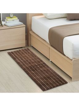 Saral Home - Champs Bedside Runner 40 x 110 cm (Brown)