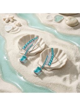 GIVA - Helipad Climber Drop Earrings
