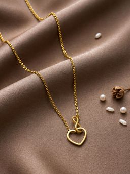 ARTKLIM - Heart Note Gold Anti-Tarnish Necklace