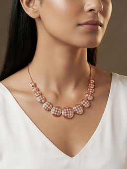 GIVA - Dual Tone Evelia Necklace