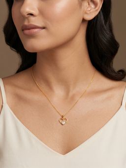 GIVA - Golden Velvet Romance Necklace
