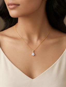 GIVA - Golden Aurelia Lumina Necklace