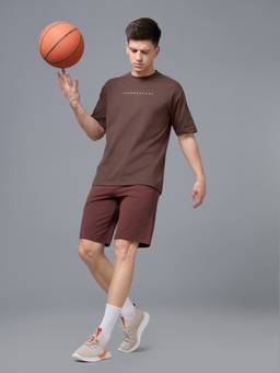 Technosport - Men Relaxed Fit T-shirt With Shorts with CLOUDFLEX